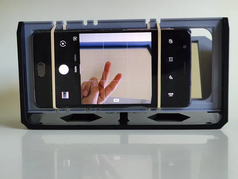 Giá đỡ giúp thay lốp xe với gương và điện thoại di động - Image 15