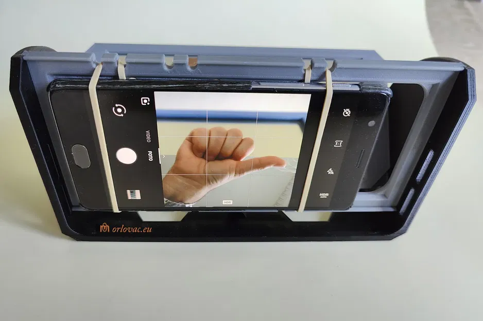 Giá đỡ giúp thay lốp xe với gương và điện thoại di động - Image 24