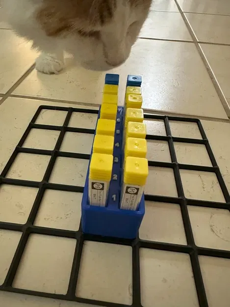 Giá đỡ hộp chứa mũi khoan 0.5 inch gridfinity 1x3 - Image 1