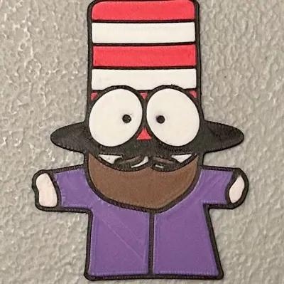 Nam châm Mr. Hat đa sắc màu 6 màu