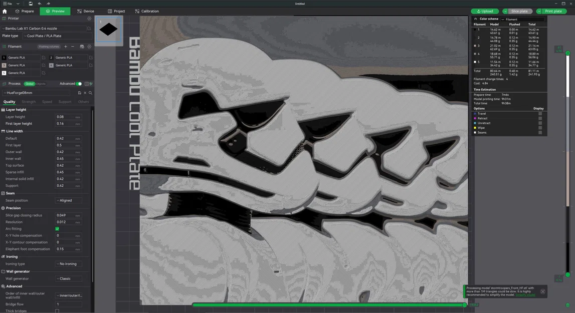 Binh lính Stormtrooper đa màu sắc của HueForge - Image 1