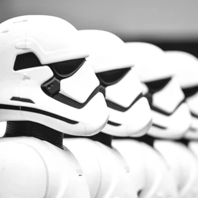 Binh lính Stormtrooper đa màu sắc của HueForge
