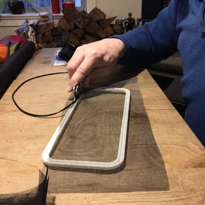 Khung màn chắn cho cửa sổ tàu biển 5x12 inch