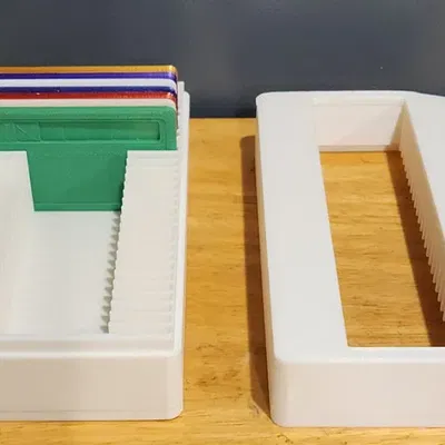 Hộp chứa mẫu filament cho 25 swatch của Jens Willmer