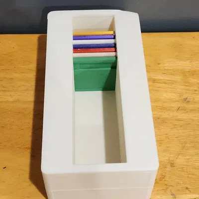 Hộp chứa mẫu filament cho 25 swatch của Jens Willmer