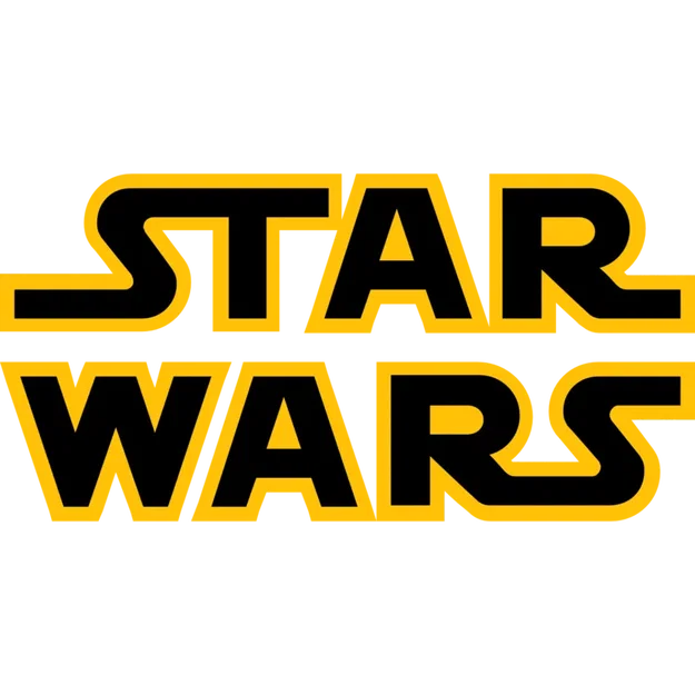 Chữ Star Wars đa màu sắc phong cách HueForge - Image 2
