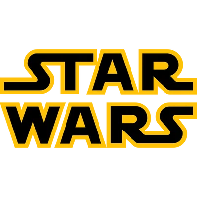 Chữ Star Wars đa màu sắc phong cách HueForge