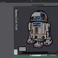 R2D2 đa màu sắc trong nghệ thuật vẽ filament HueForge - Thumbnail 1