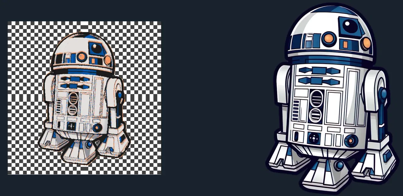 R2D2 đa màu sắc trong nghệ thuật vẽ filament HueForge - Image 2