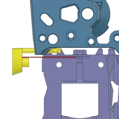 Dao cắt cho hotend Phaetus Dragon và CW2 Extruder