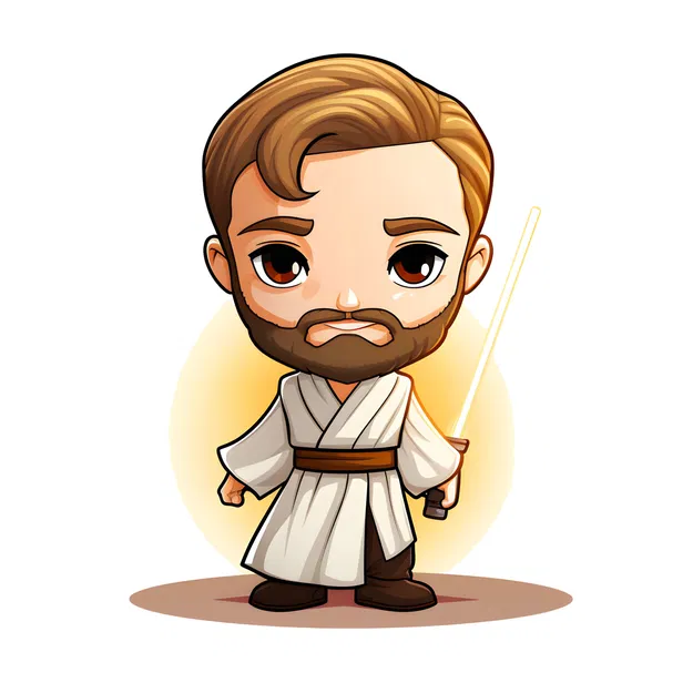 Hình ảnh Obi-wan Kenobi đa sắc màu từ HueForge - Image 3