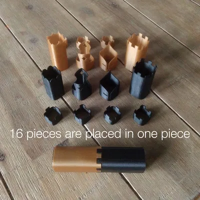 Bộ Cờ Vua Lâu Đài Siêu Gọn