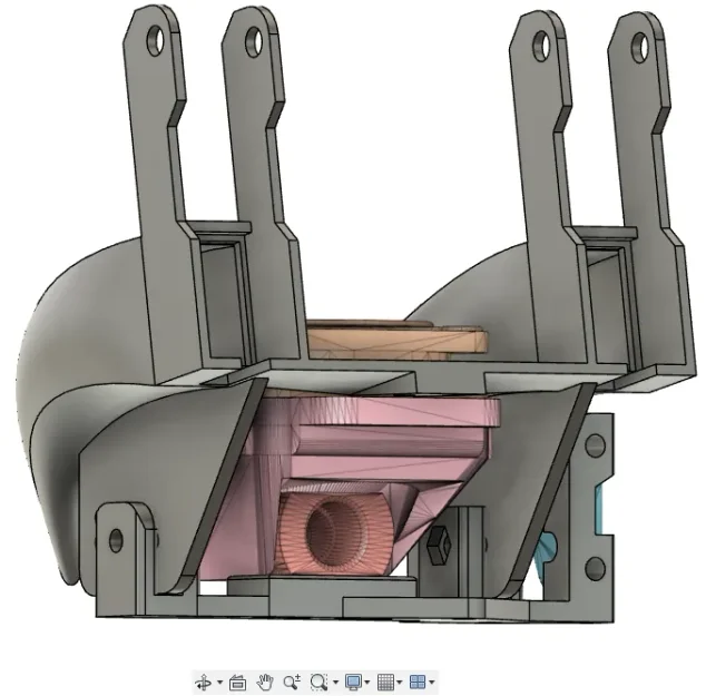 Bộ tản nhiệt quạt đôi 5015 cho máy in Ender 3 V2 - Image 2