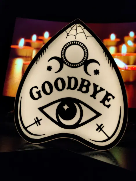 Hộp đèn lấy cảm hứng từ bảng Ouija cho trang trí Halloween - Image 2