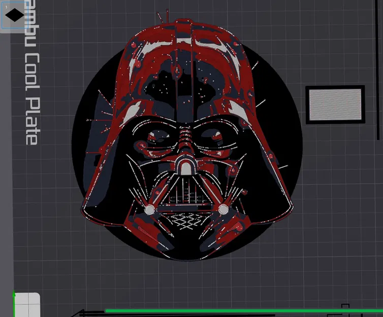 Vòng tròn đỏ Darth Vader từ HueForge - Image 1