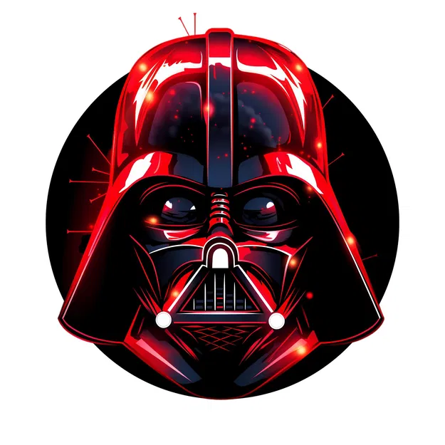 Vòng tròn đỏ Darth Vader từ HueForge - Image 3