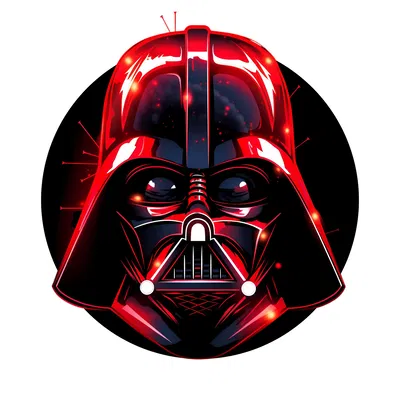 Vòng tròn đỏ Darth Vader từ HueForge