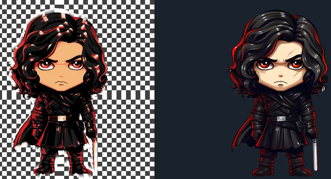 Kylo Ren đa sắc màu trong nghệ thuật filament HueForge - Image 2