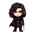 Kylo Ren đa sắc màu trong nghệ thuật filament HueForge - Thumbnail 3