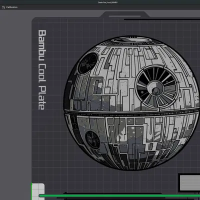 Ngôi sao tử thần đa màu sắc của HueForge