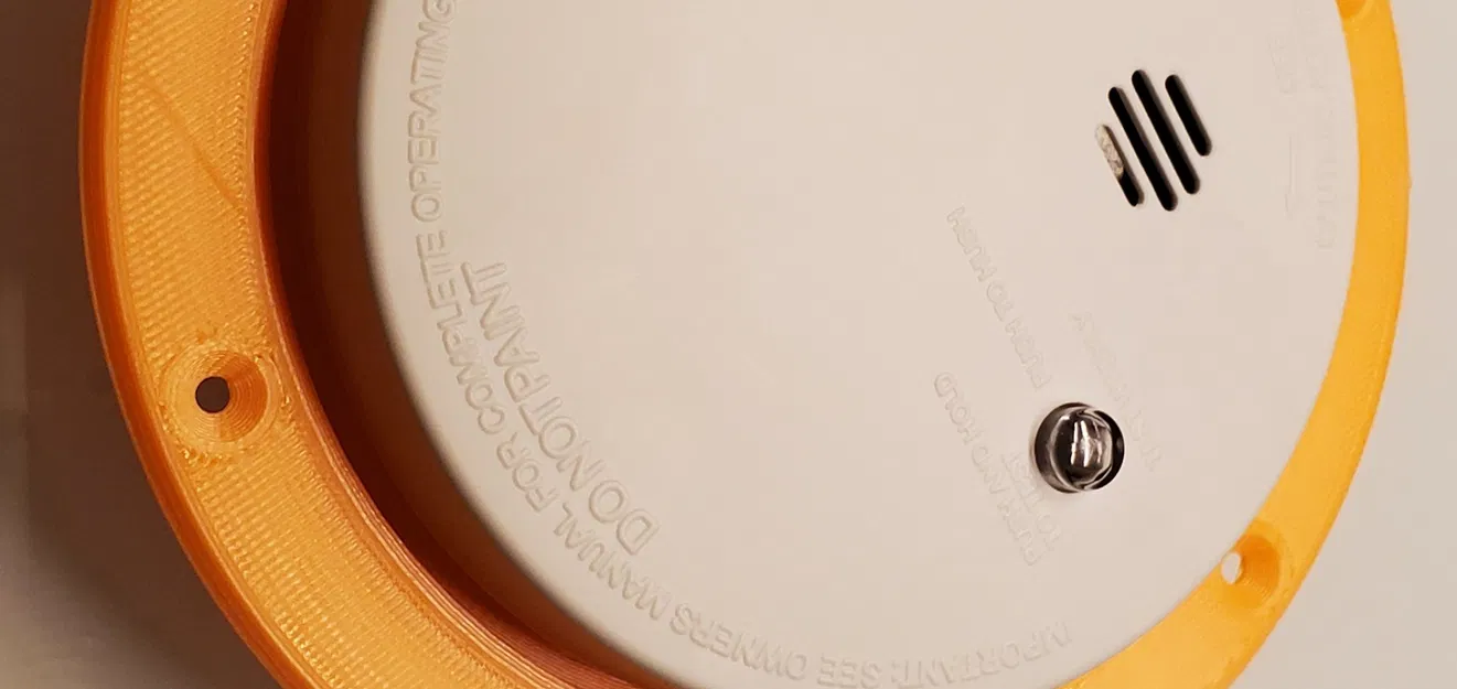 Giá đỡ cho máy dò khói Kidde 19040 lắp vào kệ Lack - Image 1