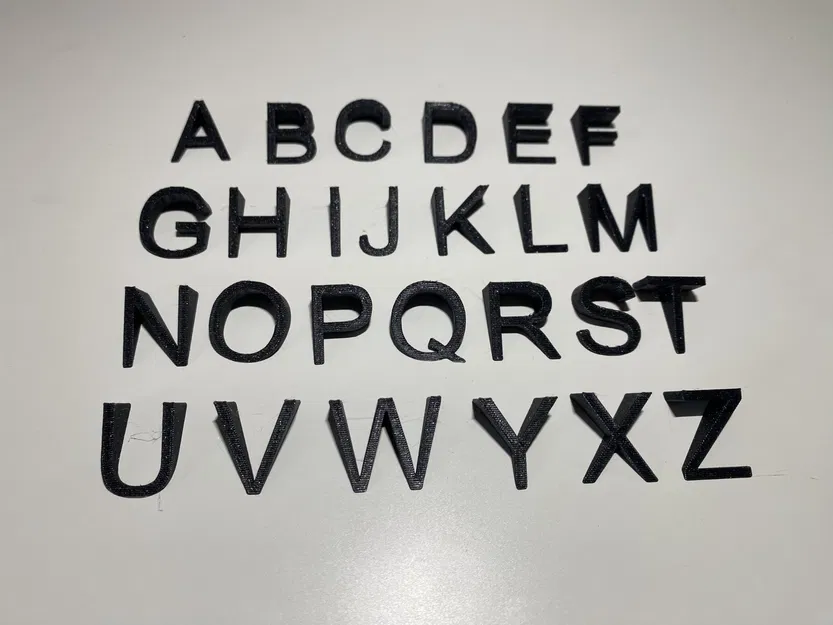 Chữ cái nghệ thuật AngleArt: Thông điệp 3D sáng tạo và độc ... - Image 7