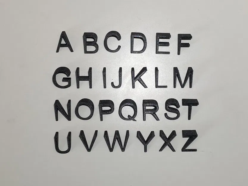 Chữ cái nghệ thuật AngleArt: Thông điệp 3D sáng tạo và độc ... - Image 8