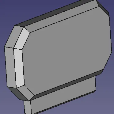 Móc treo chìa khóa tường tổ ong với file FreeCAD
