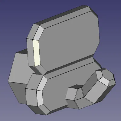 Móc treo chìa khóa tường tổ ong với file FreeCAD