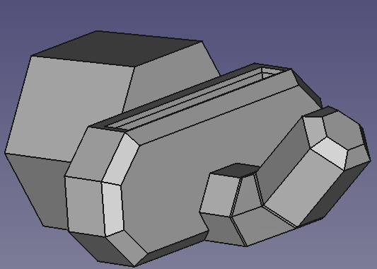 Móc treo chìa khóa tường tổ ong với file FreeCAD - Image 5