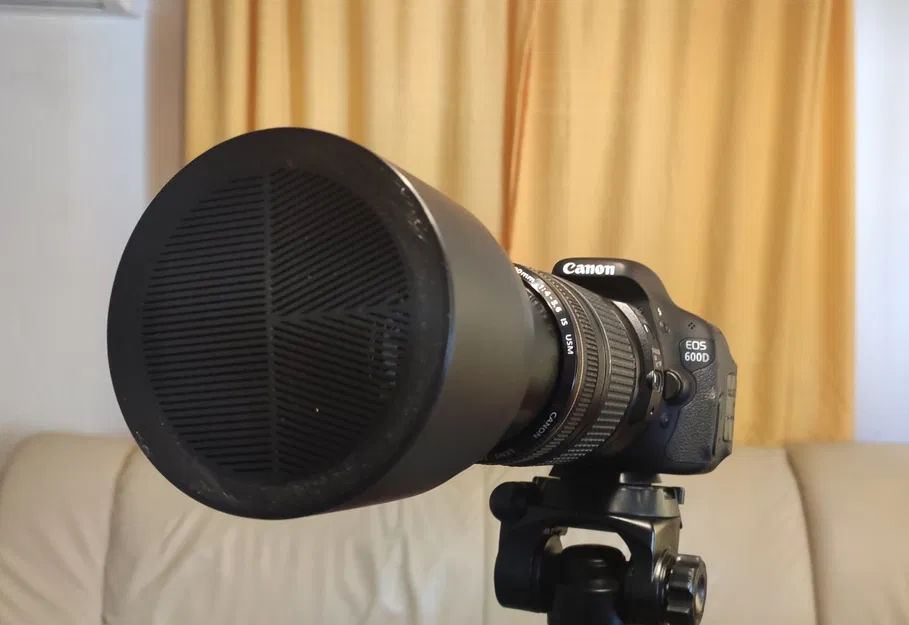 Mặt nạ Bahtinov cho Canon EF 75-300mm với ET-65B - Image 1