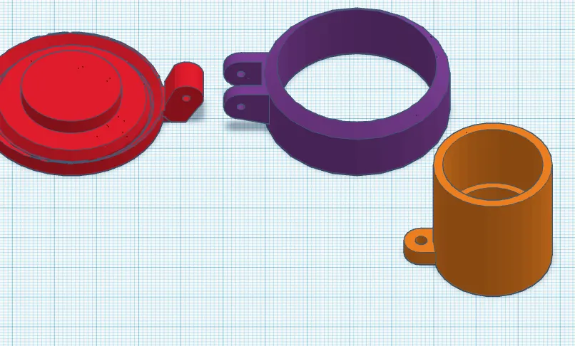 Đầu nối nhanh thủy lực với nắp chống bụi - Image 3