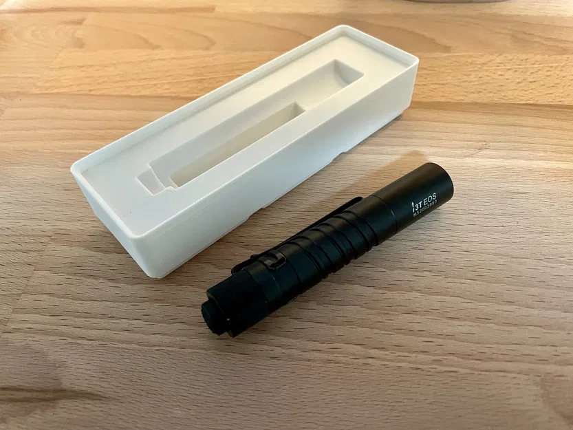 Giá đỡ Gridfinity 1x3x3 cho đèn pin Olight i3T EOS - Image 1