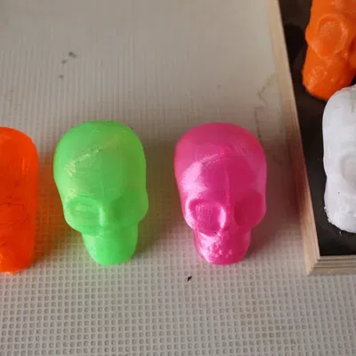 Nắp bút đầu lâu cho đèn tealight Halloween