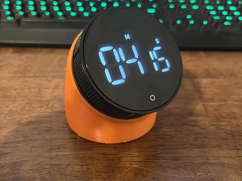 Giá đỡ đồng hồ hẹn giờ 77mm cho bàn làm việc - Image 1