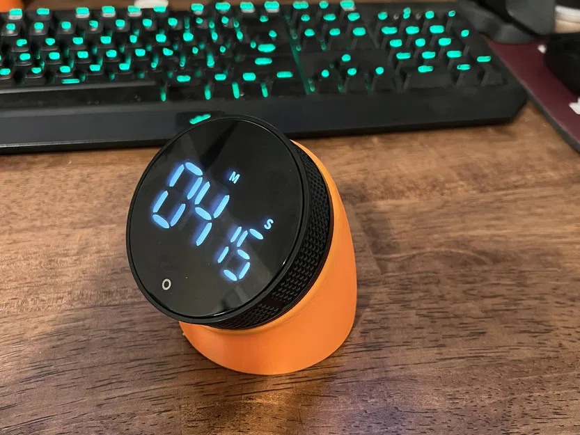 Giá đỡ đồng hồ hẹn giờ 77mm cho bàn làm việc - Image 2