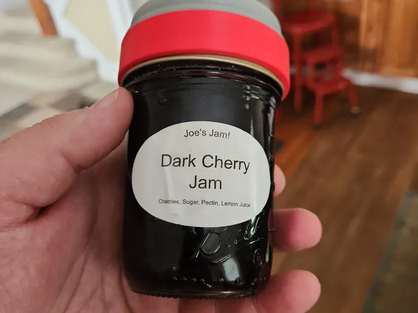 Nắp lọ kiểu nắp lon soda cho mứt và gelatine - Image 1