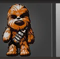 Bức tranh Chewbacca đa màu sắc từ HueForge - Thumbnail 2