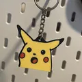 Móc khóa và nam châm Pikachu ngạc nhiên - Thumbnail 1