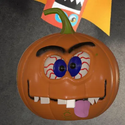 Nhà trang trí bí ngô điên rồ cho Halloween