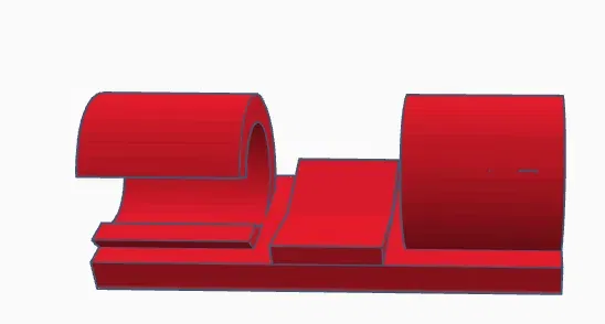 Kẹp dây cáp dán bàn hoặc tường - Image 1