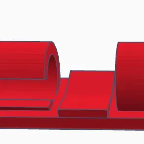 Kẹp dây cáp dán bàn hoặc tường