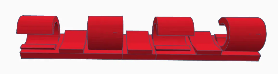 Kẹp dây cáp dán bàn hoặc tường - Image 3