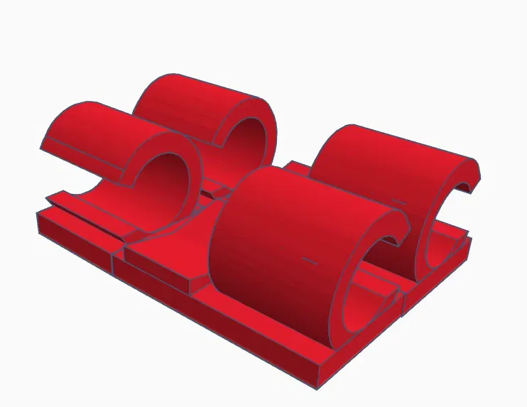 Kẹp dây cáp dán bàn hoặc tường - Image 4