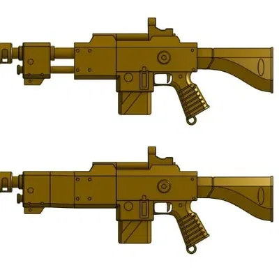 Súng trường bộ binh Kantrael MG XII trong Darktide 40k