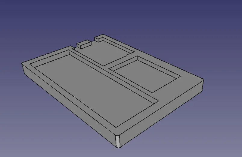 Giá đỡ Uno và breadboard với ngăn chứa nhỏ - Image 1