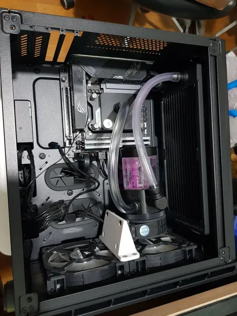 Bộ chuyển đổi gắn bơm EKWB D5 cho quạt 120mm - Image 1