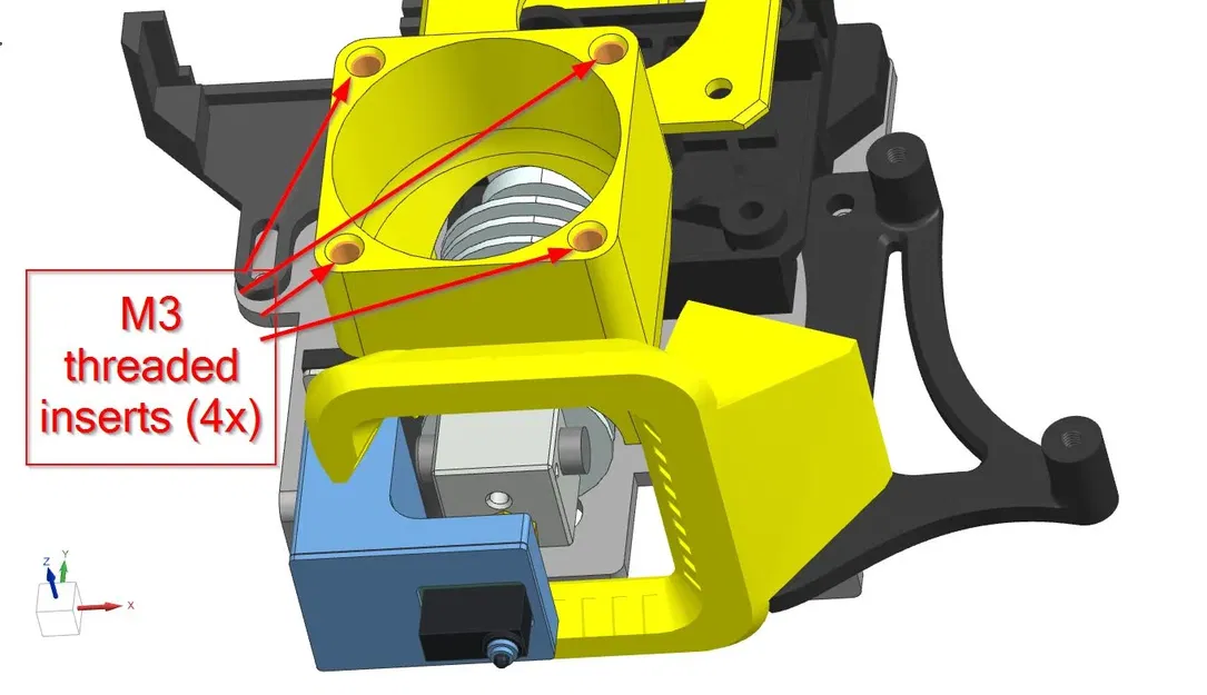 Mod bộ phận chính hãng cho extruder dẫn động trực tiếp Anycubi... - Image 12