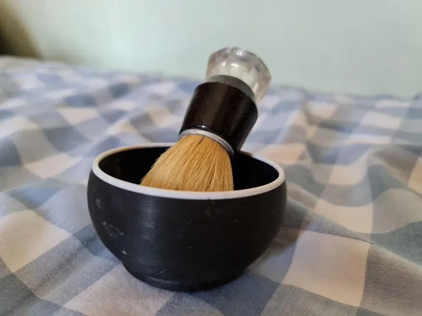 Bát cạo râu với các rãnh tạo bọt bên trong - Image 1