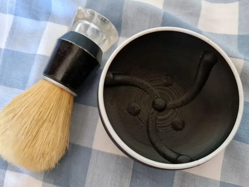 Bát cạo râu với các rãnh tạo bọt bên trong - Image 2